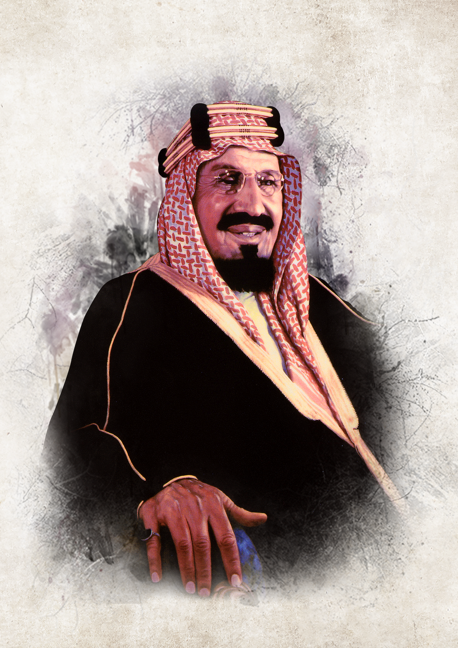 صوره للملك عبد العزيز