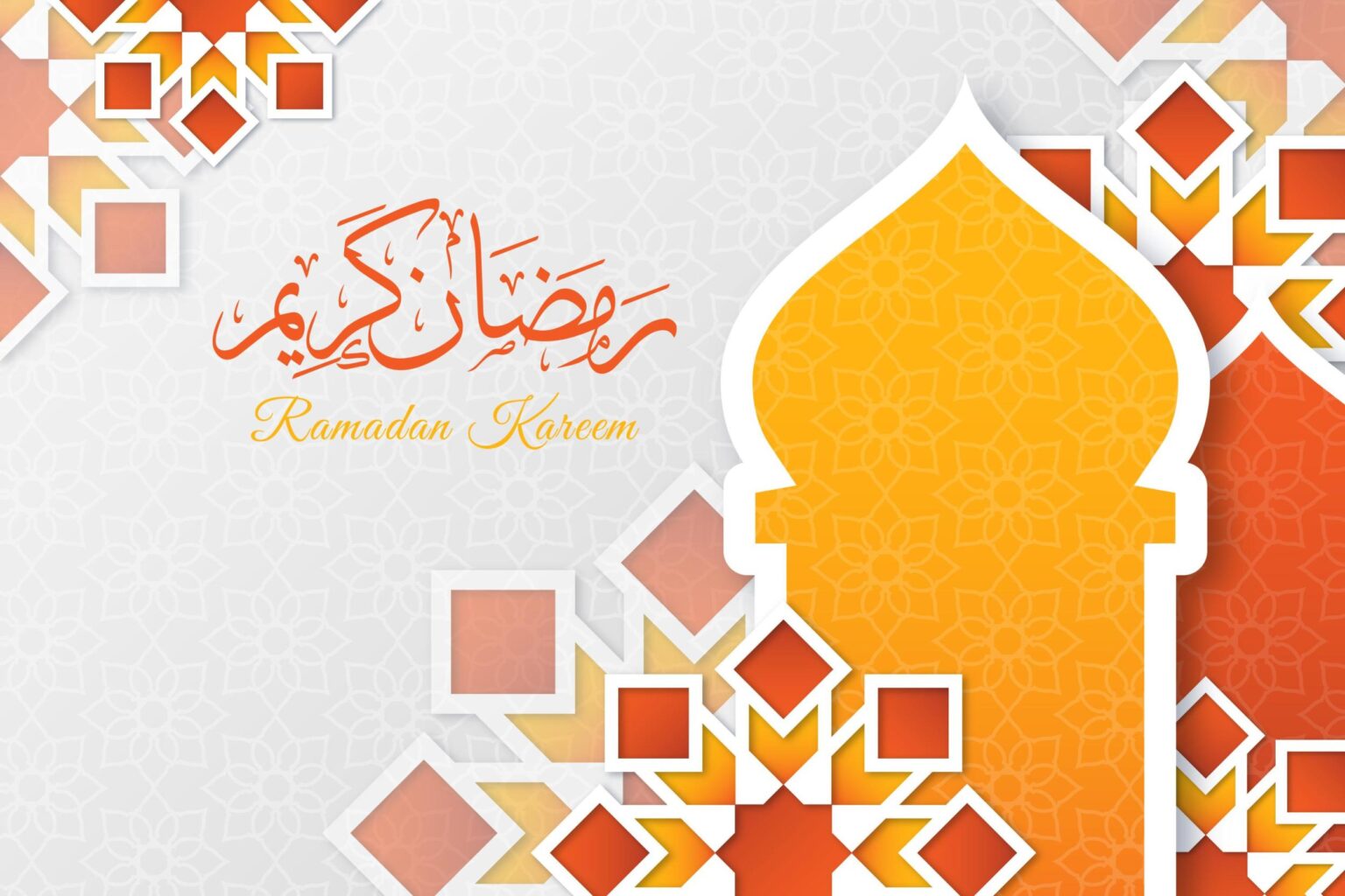 تصميم بطاقه رمضان